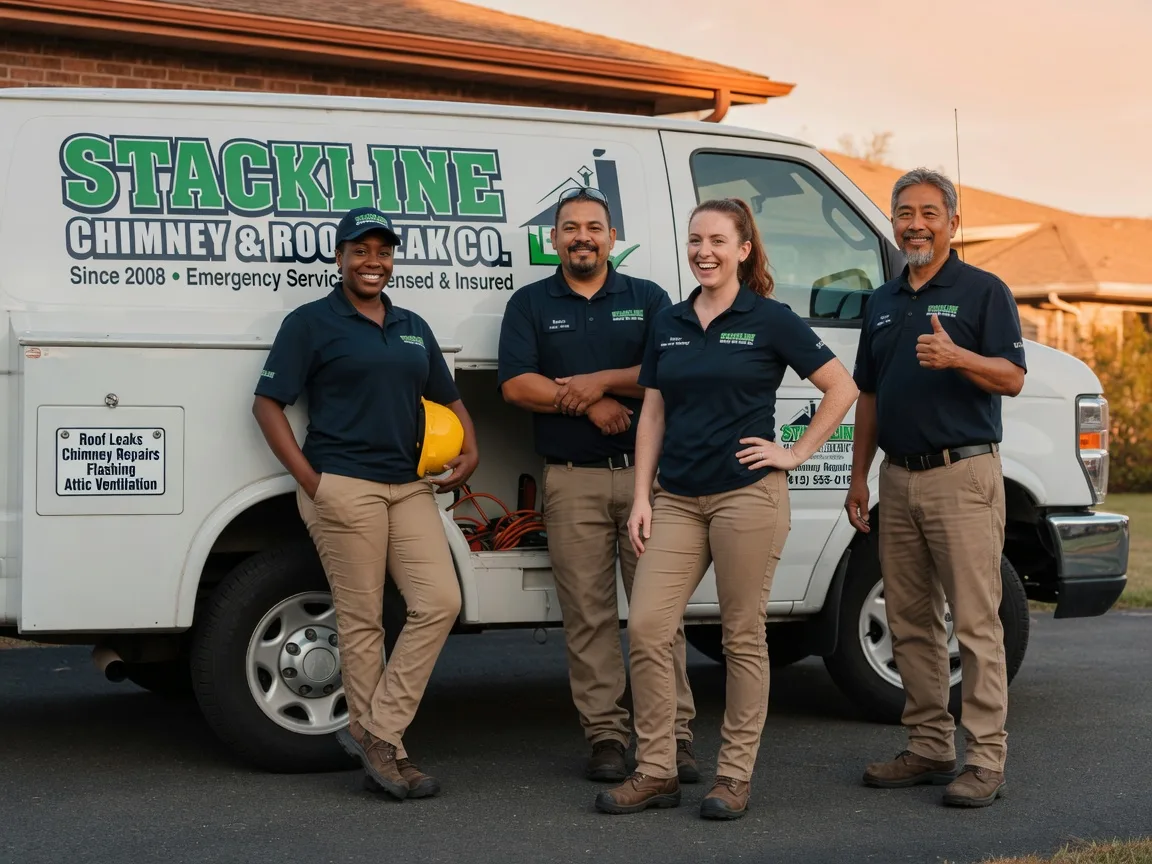 Chimney flashing repair company in Acme, WA
